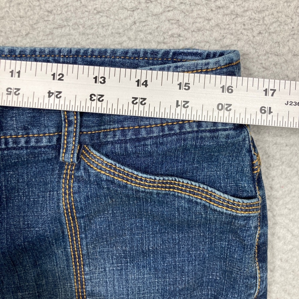 LOFT Blue Denim Bermuda Shorts - Picture 2 of 11